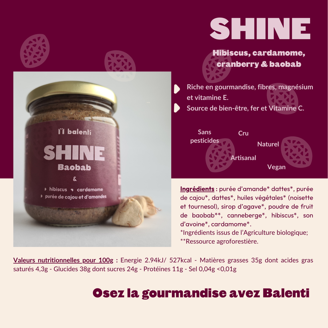 Pâtes à tartiner au baobab