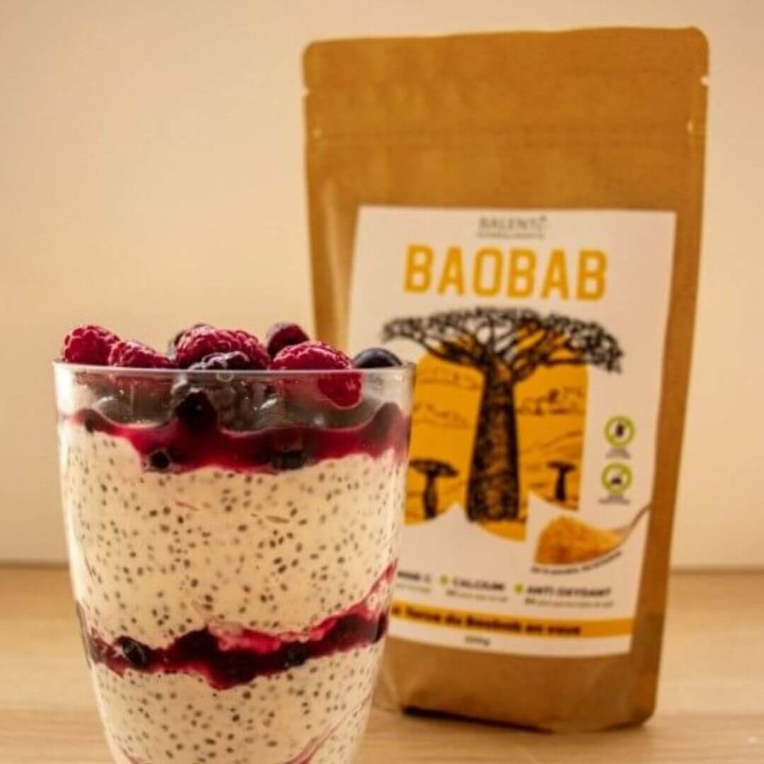 Poudre de fruit du baobab - Balenti, la force du baobab en vous !