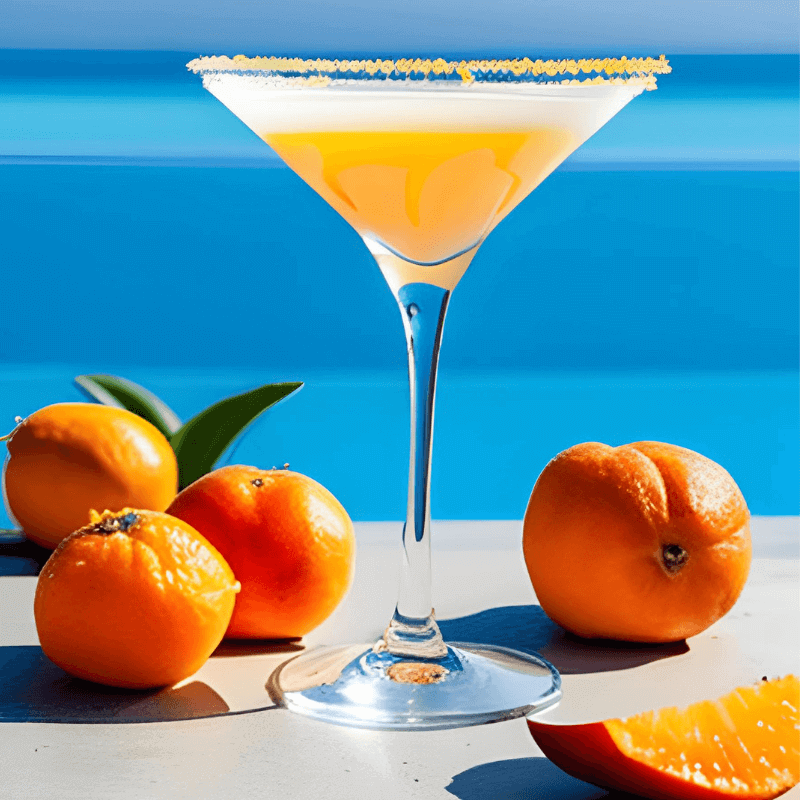 Martini Baobab : Le Cocktail Balenti à la clémetine et à la mangue !